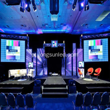 Tela LED Full Color HD Stage para interiores